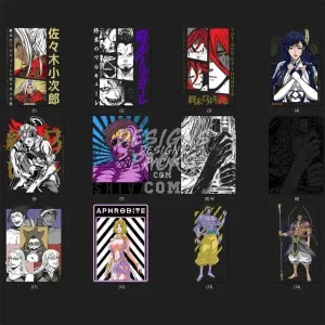 14 Record of Ragnarok Designs Bundle PNG