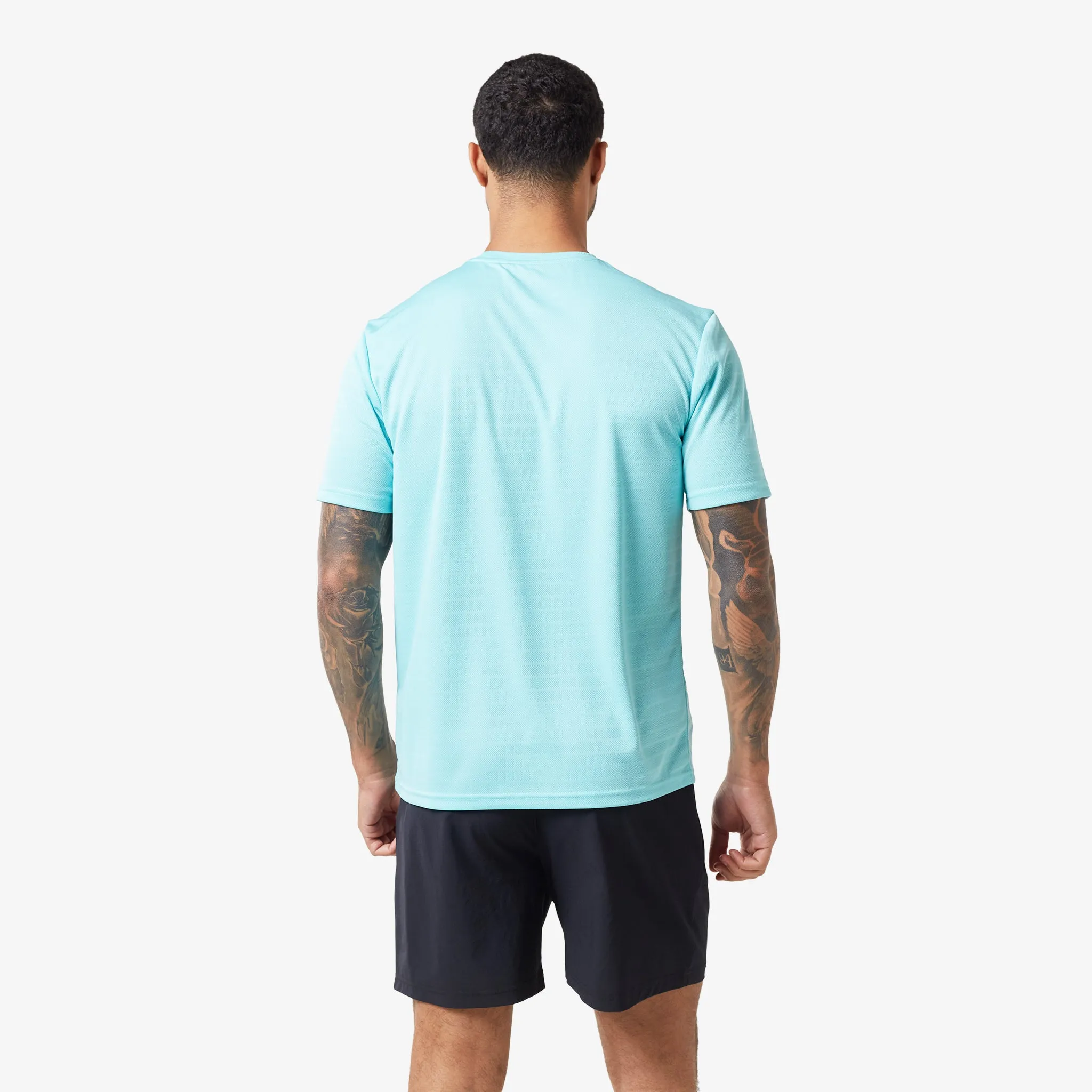 2-Pack Training T-Shirts | Aqua/Coral