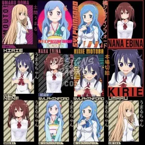 40 Himouto Anime Designs Bundle PNG
