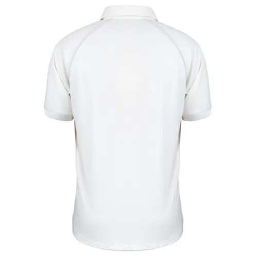 Abbots Langley CC  Junior's Ivory Matrix V2 S/S Shirt (Initials)