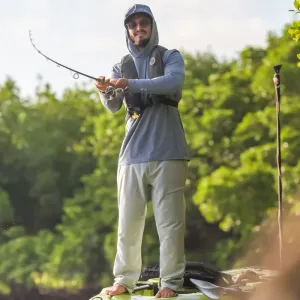 AFTCO Air-O Mesh Hooded Fishing Shirt