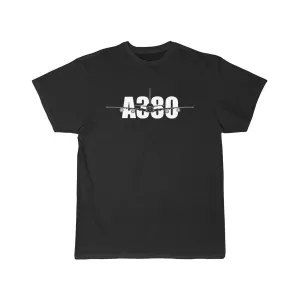 Airbus A380 Pilot T-Shirt | Premium Cotton Tee for Aviation Enthusiasts