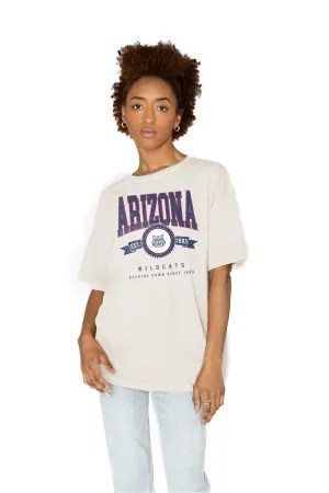 ARIZONA WILDCATS GET GOIN' OVERSIZED CREW NECK TEE