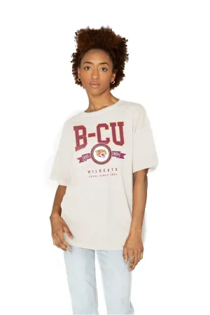BETHUNE-COOKMAN WILDCATS GET GOIN' OVERSIZED CREW NECK TEE