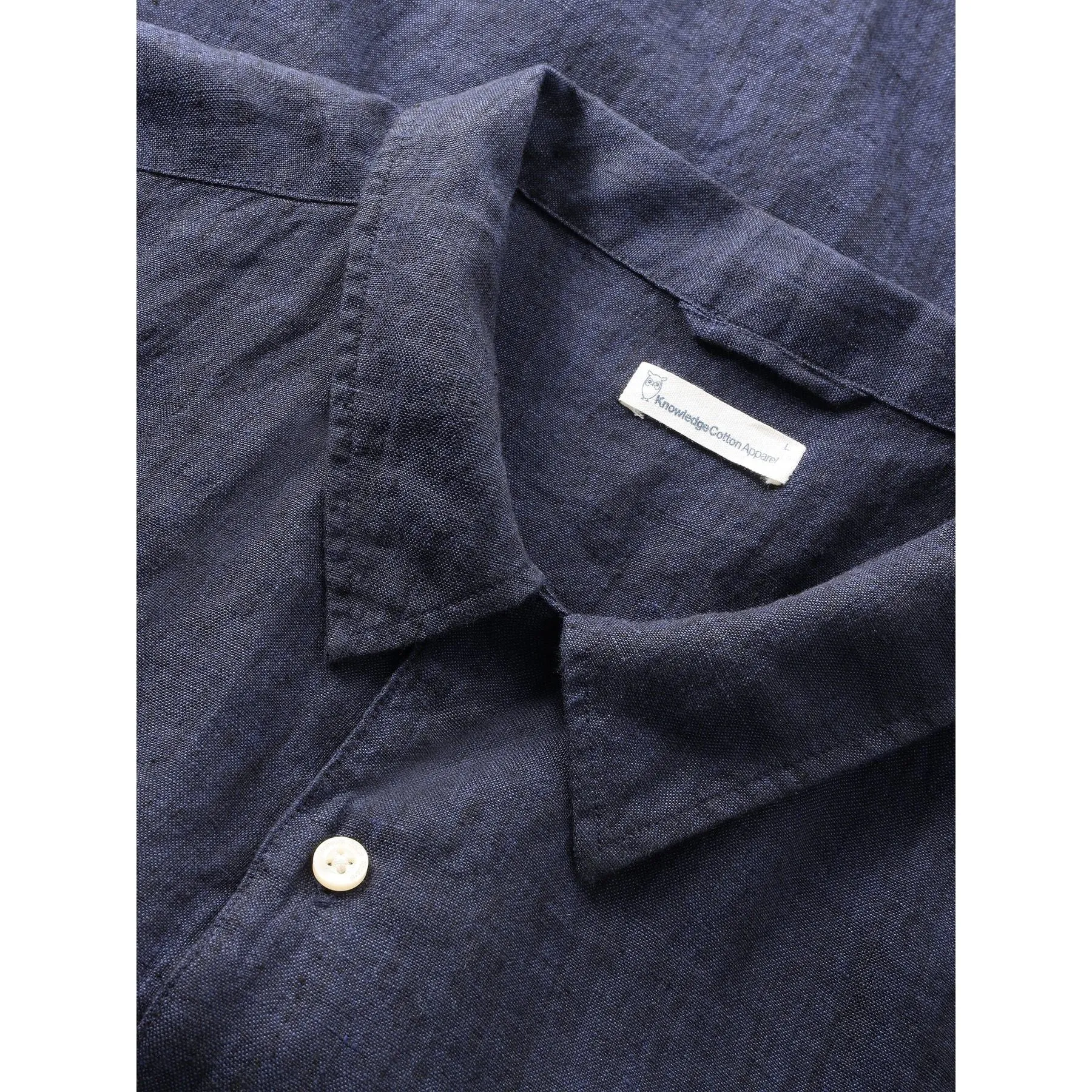 Box Fit Short Sleeved Organic Linen Shirt