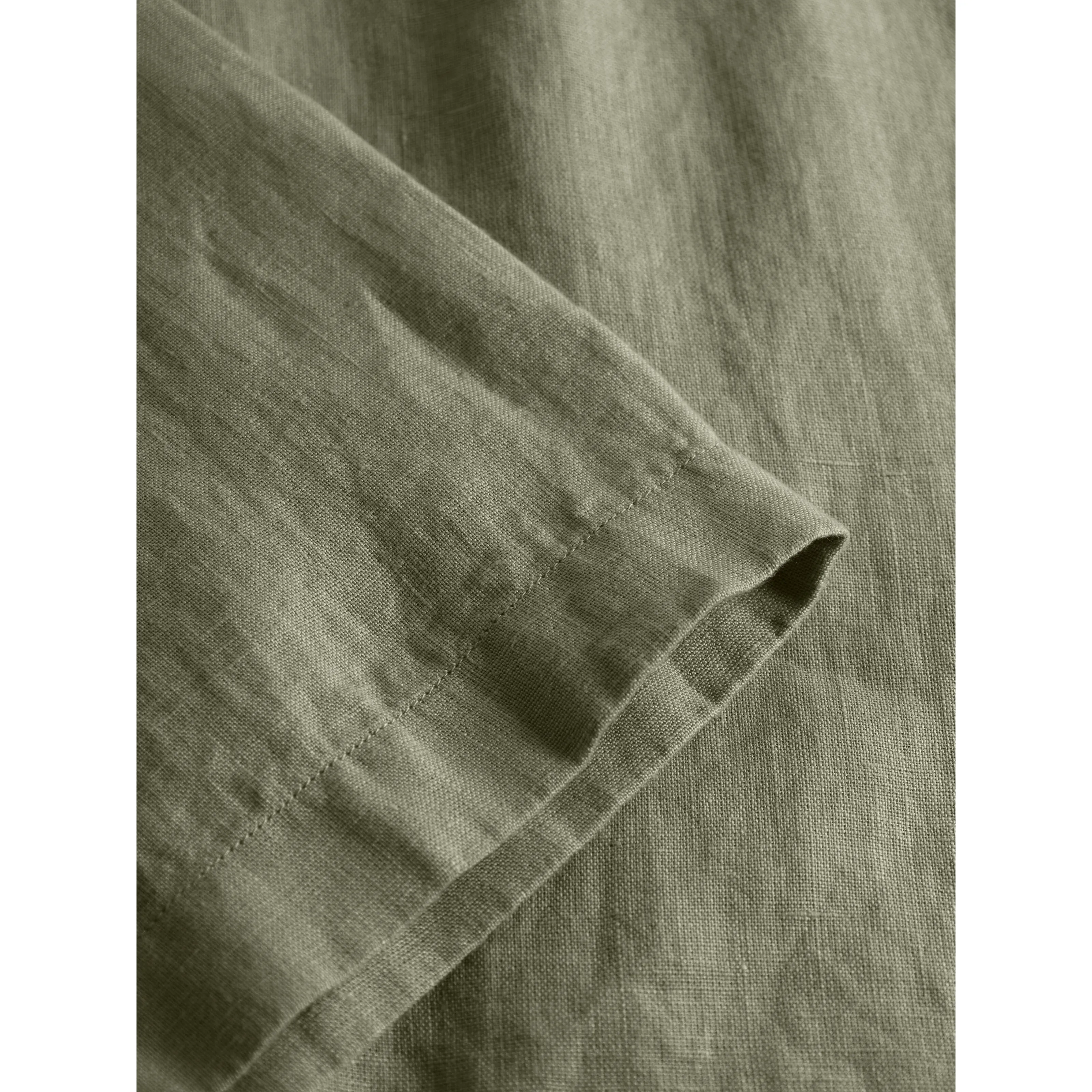 Box Fit Short Sleeved Organic Linen Shirt