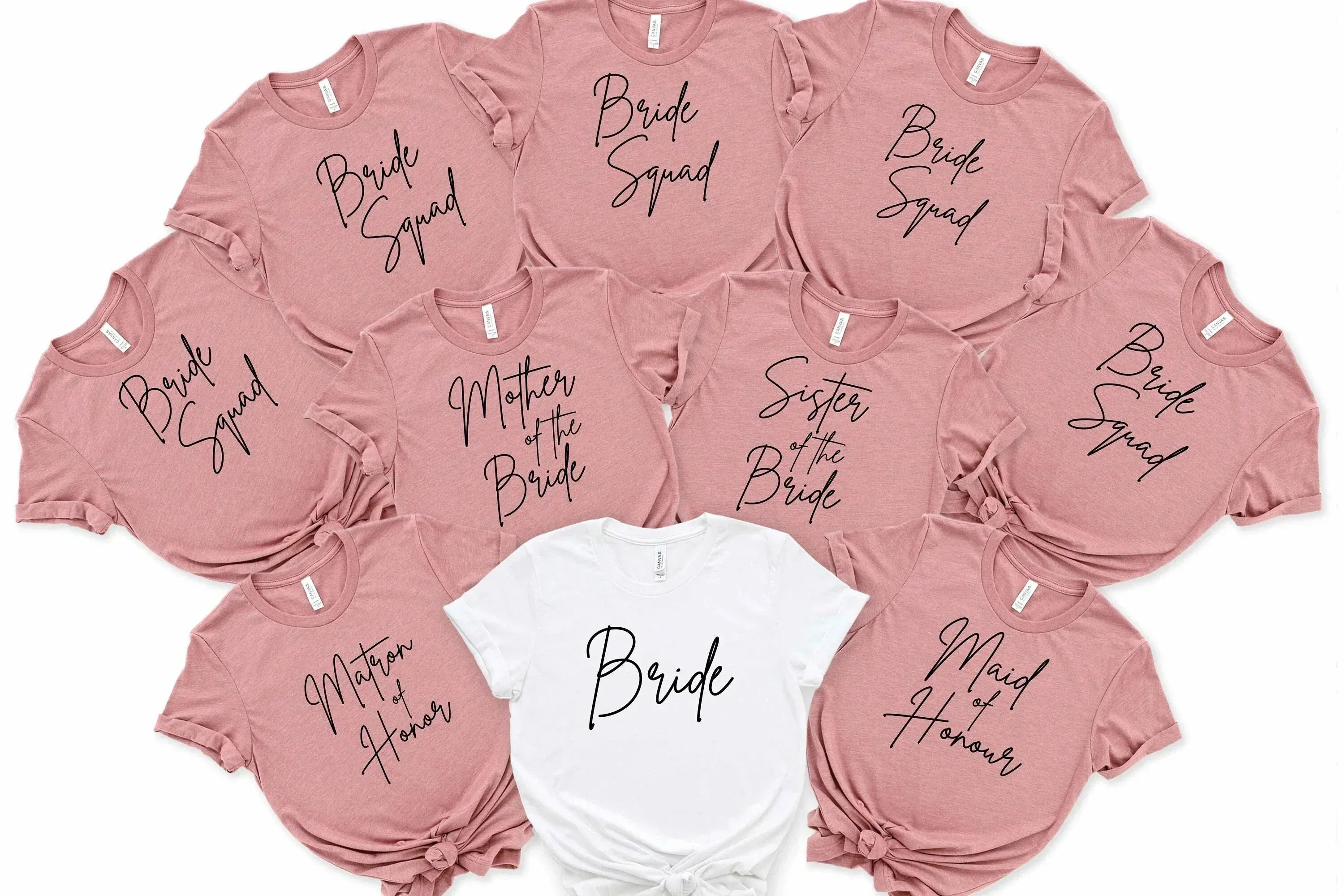 Bridal Party Shirt, Family Wedding Party Shirts