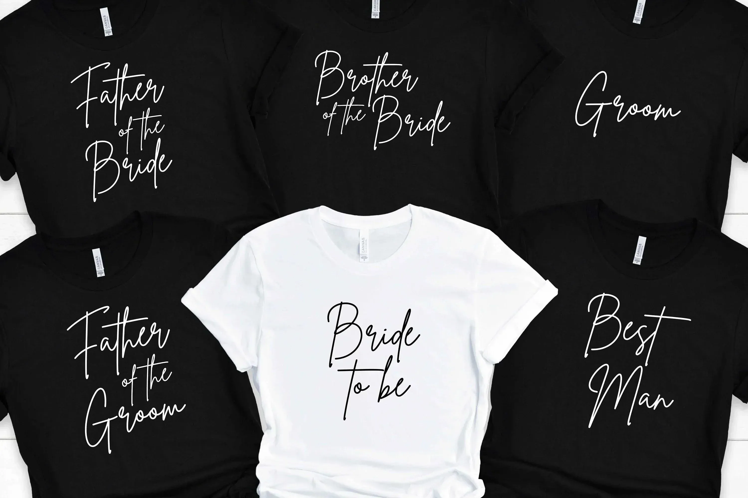 Bridal Party Shirt, Family Wedding Party Shirts