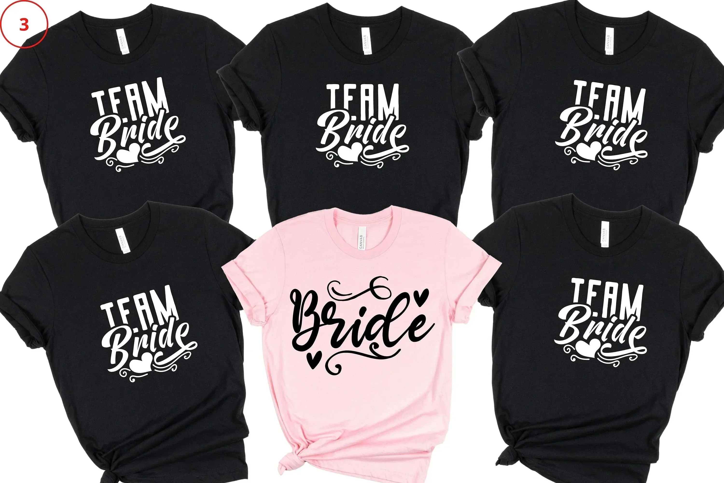 Bridesmaids Shirt, Bachelorette Party Tees, Wedding Party Shirts