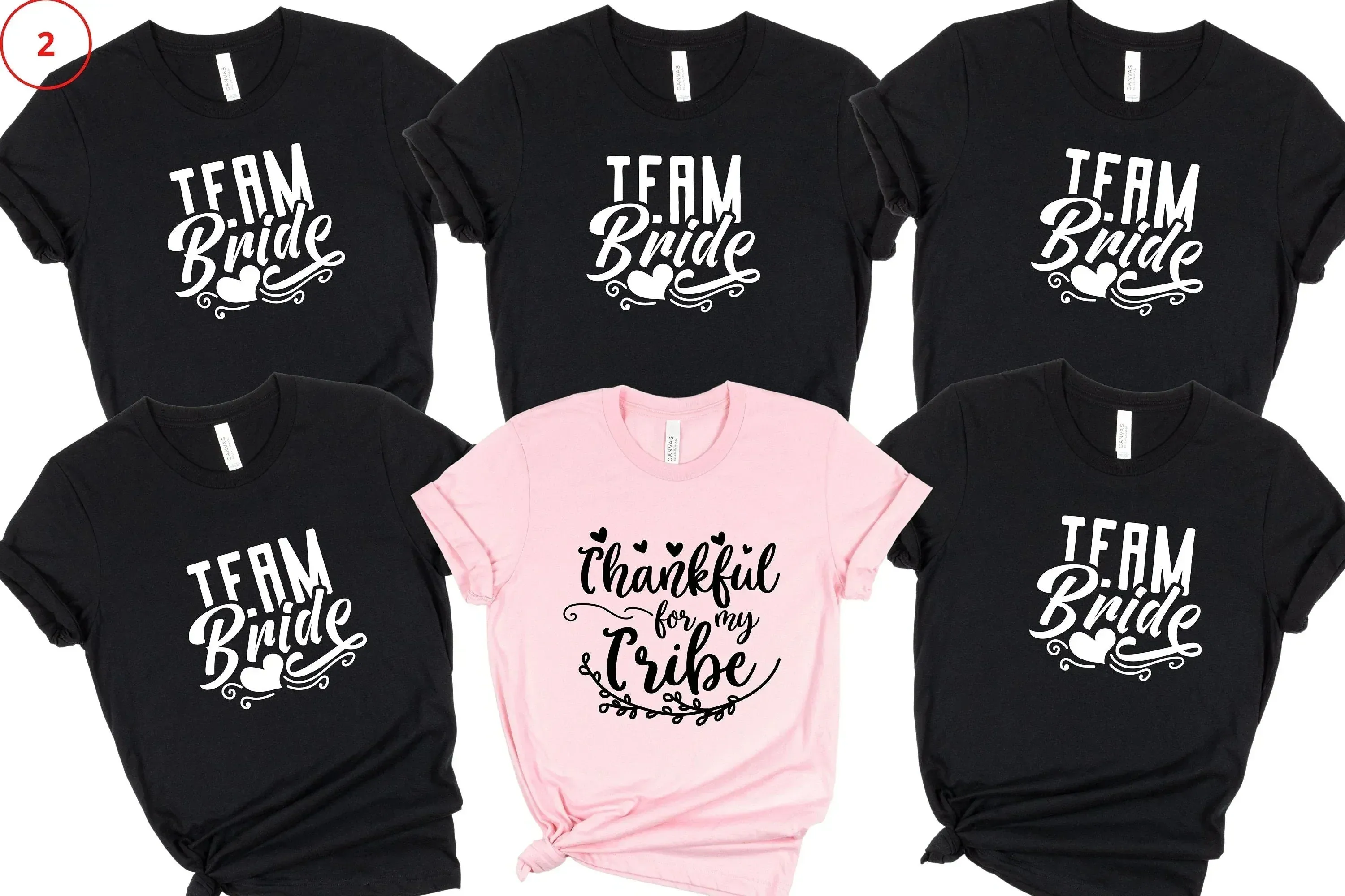 Bridesmaids Shirt, Bachelorette Party Tees, Wedding Party Shirts