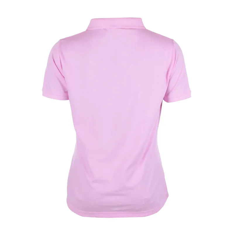 CALVIN KLEIN Katie Open Neck Women's Polo (Pink)