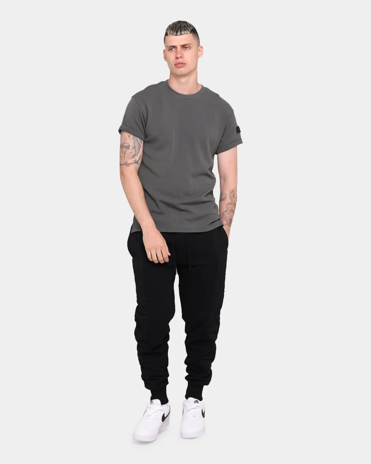 Carré De-Evolution Short Sleeve T-Shirt Charcoal