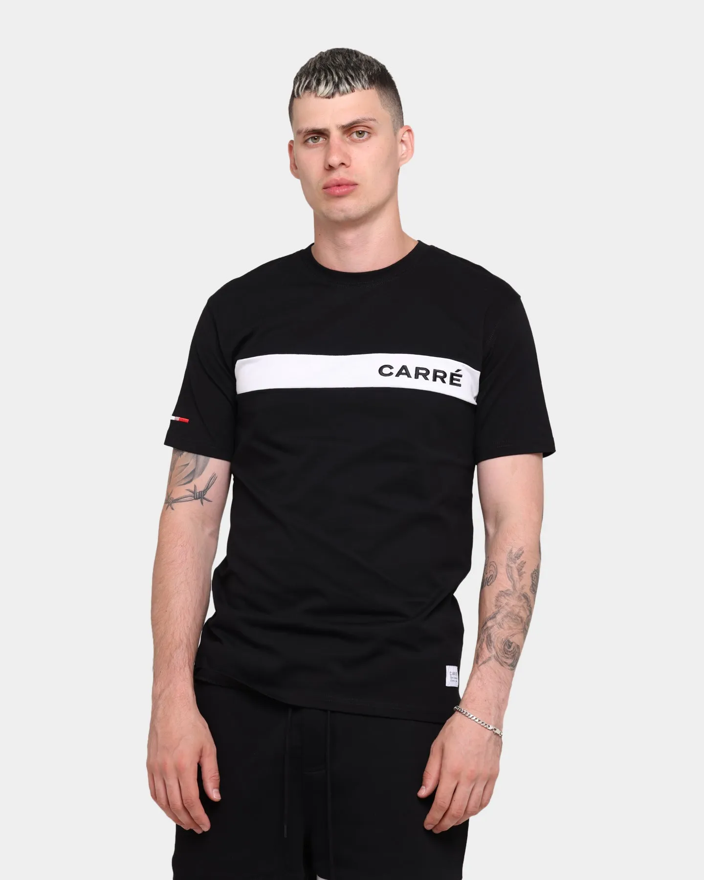 Carré Slice Short Sleeve T-Shirt Black/White