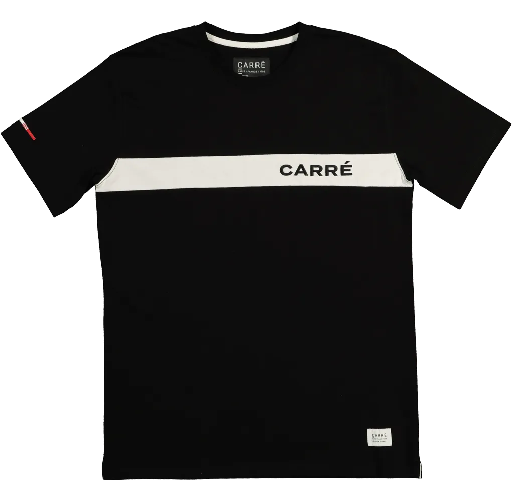 Carré Slice Short Sleeve T-Shirt Black/White