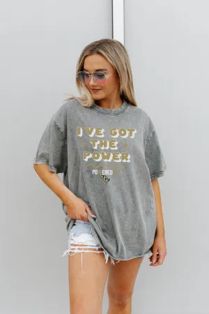 CENTRAL FLORIDA KNIGHTS I'VE GOT THE POWER OVERSIZED CREWNECK TEE