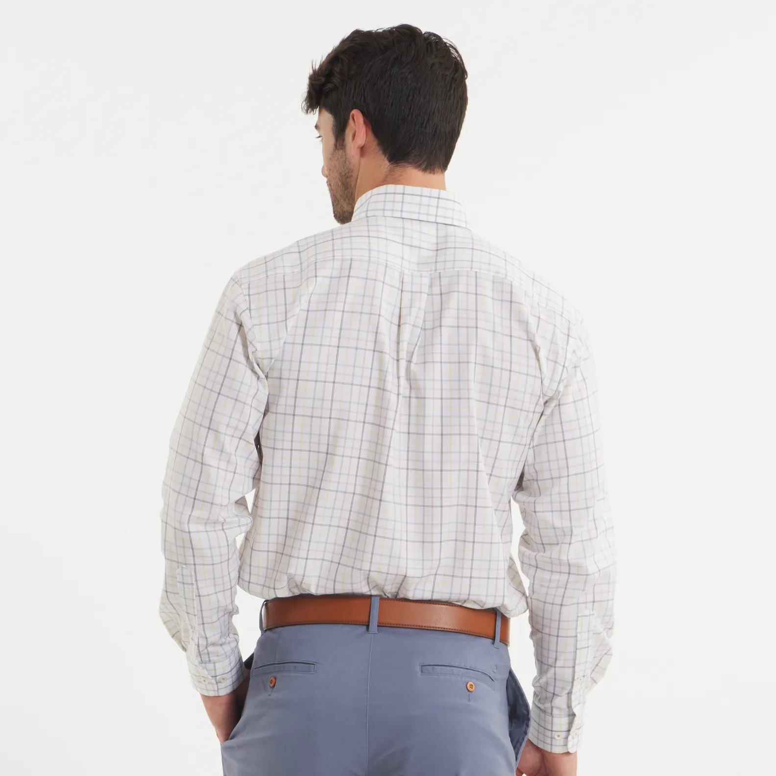 Chateau Windowpane Dress Shirt