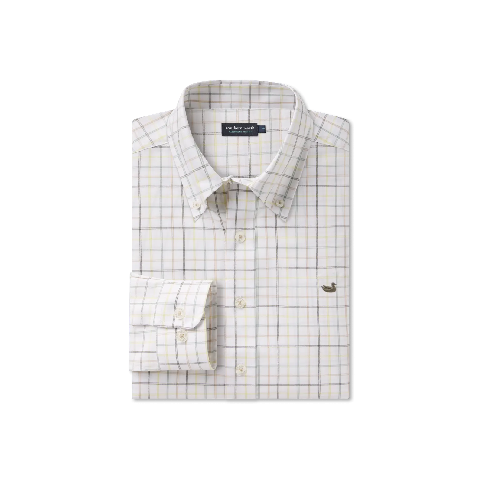 Chateau Windowpane Dress Shirt