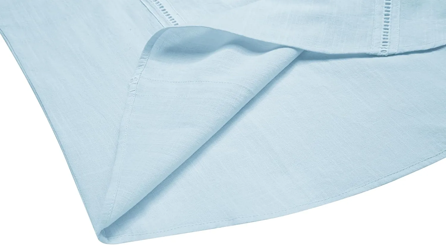 COOFANDY Men's Cotton Linen Henley Shirt Short Sleeve Hippie Casual Band Collar Summer Beach T-Shirts