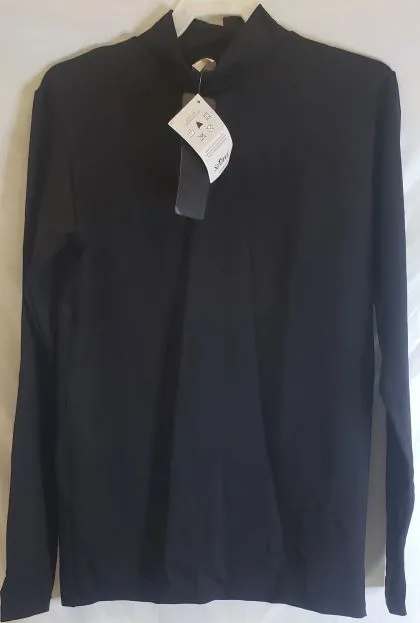 Donovan -- Men's Long Sleeve Ballroom Shirt -- Black