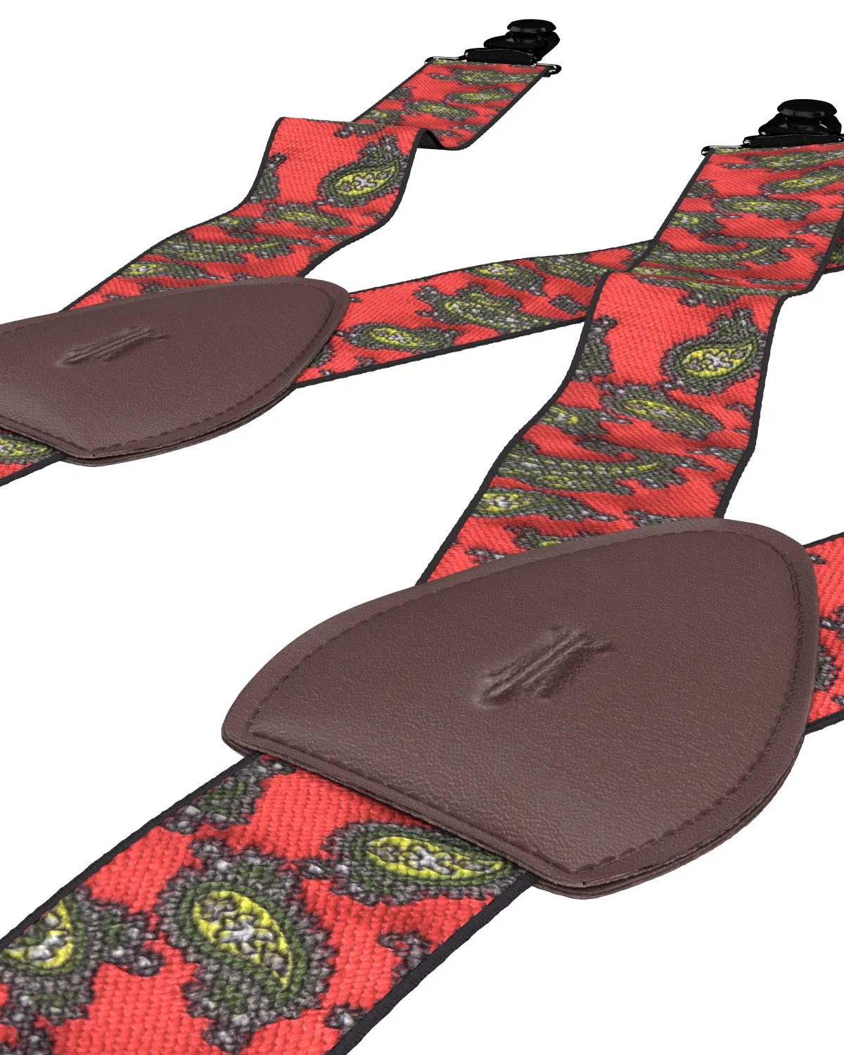 Elsmere Red Shirttail Garters