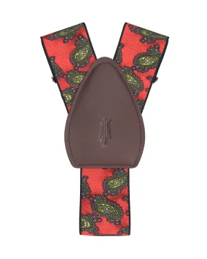 Elsmere Red Shirttail Garters