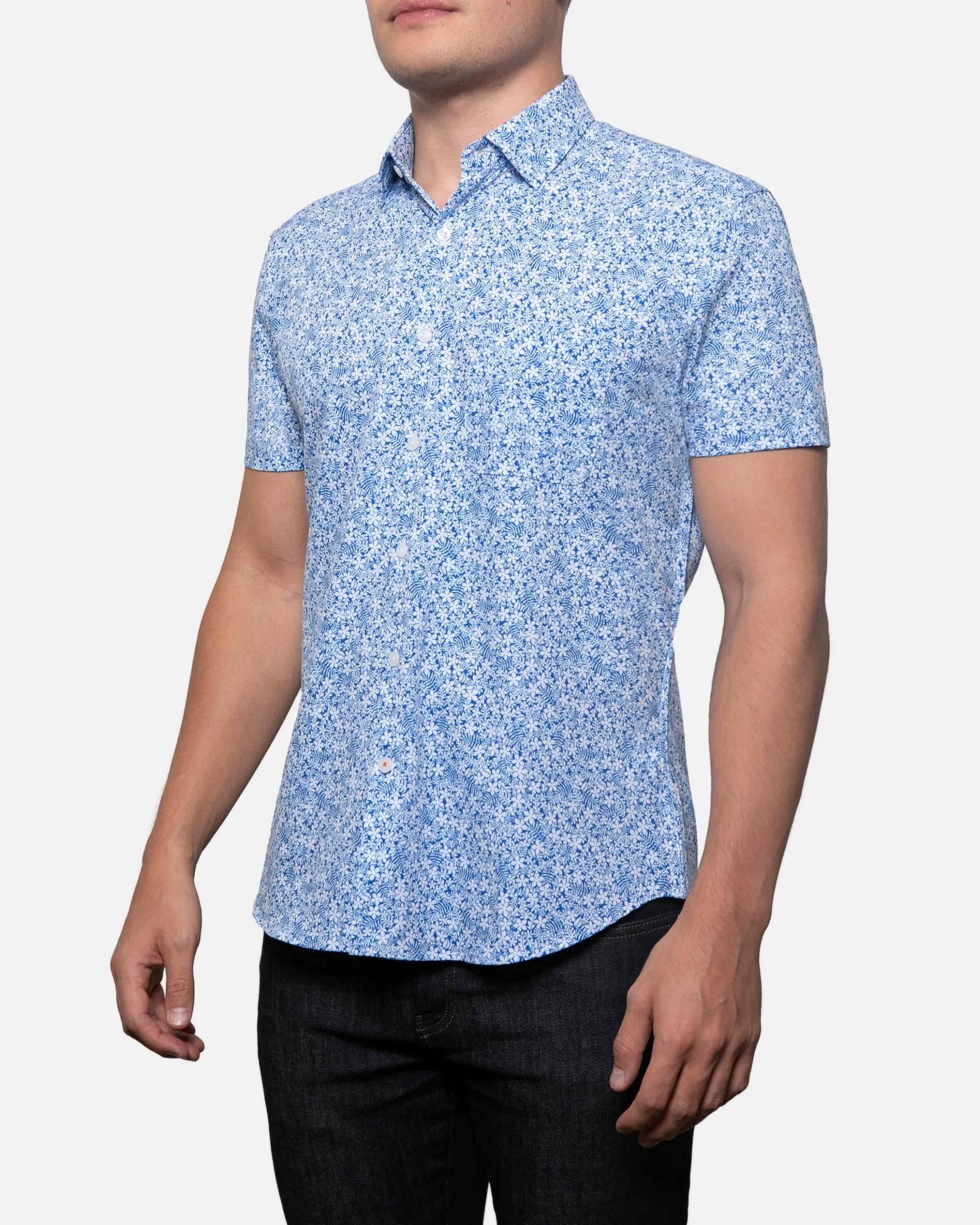 FINAL SALE - Performance Short Sleeve Button Up