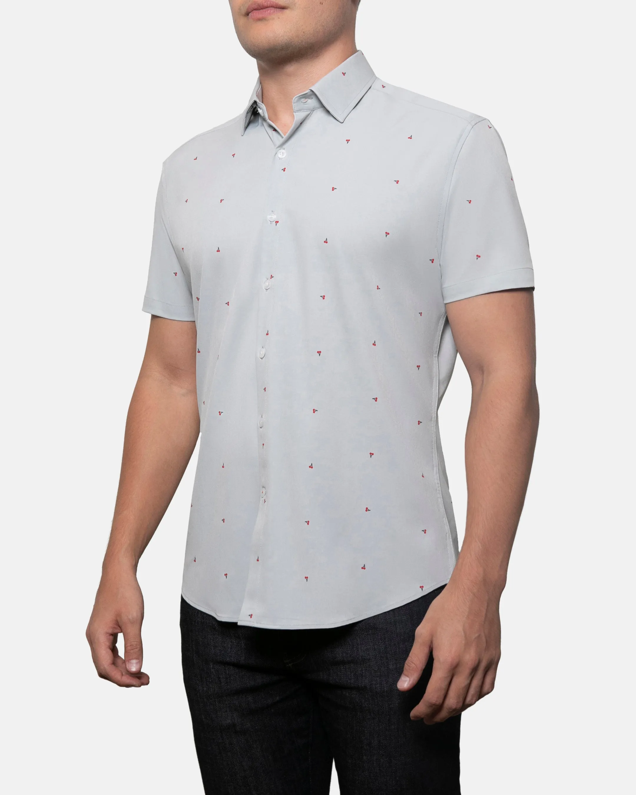FINAL SALE - Performance Short Sleeve Button Up