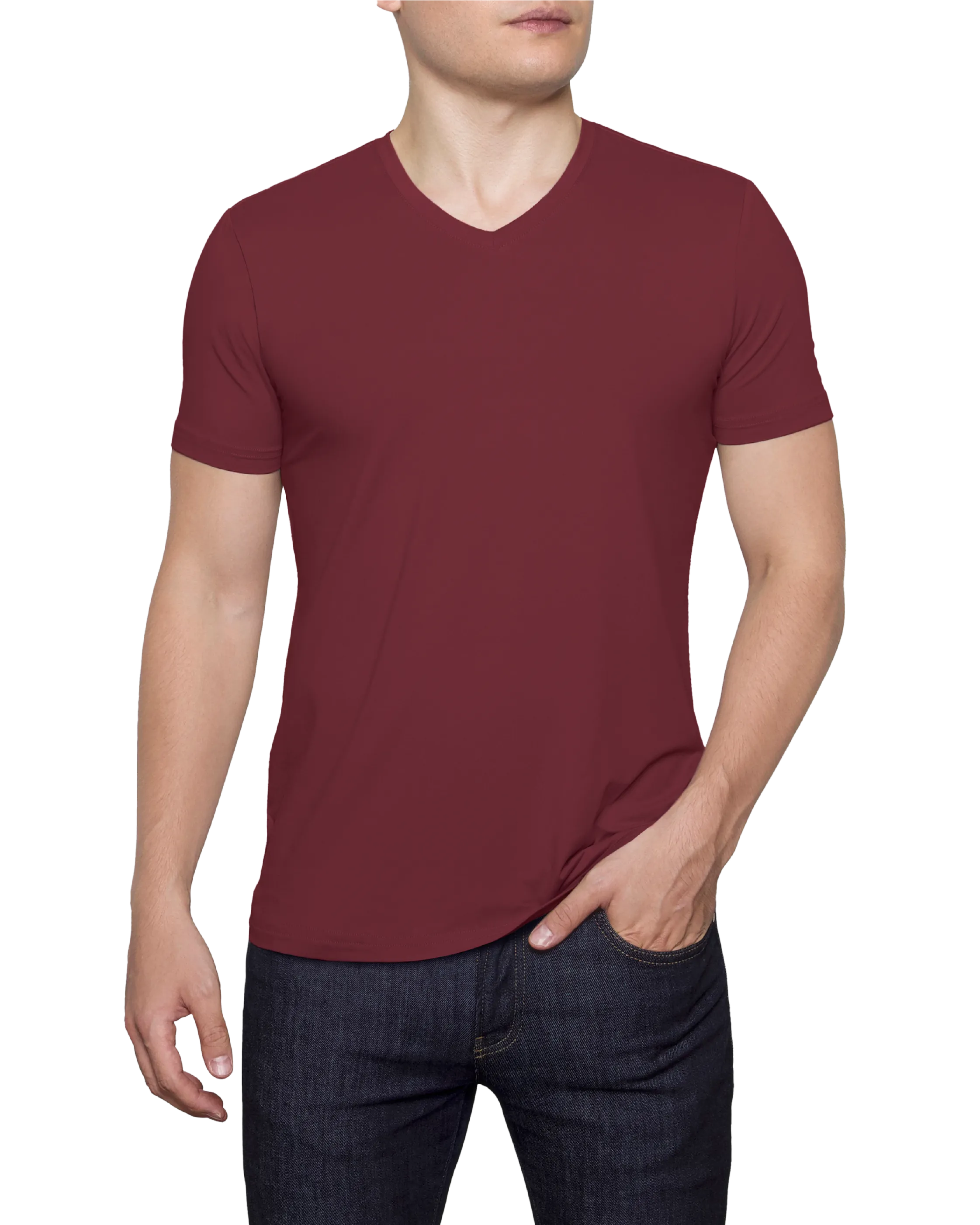 FINAL SALE - Runweight V Neck - Trim Fit