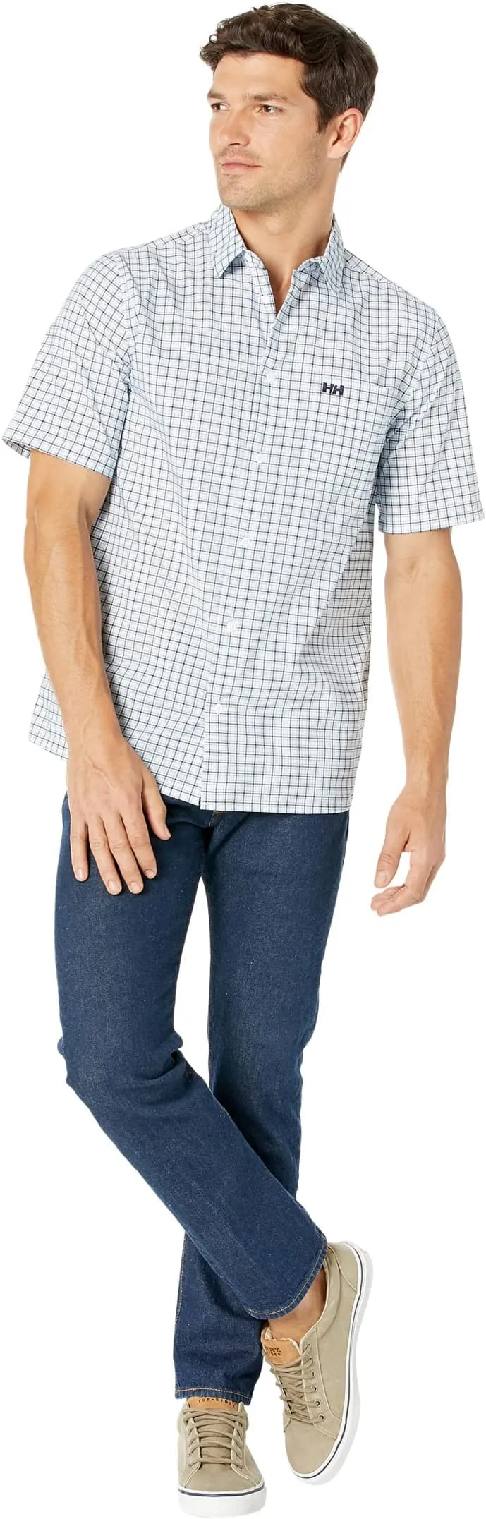 Fjord Quick Dry Short Sleeve 2.0 Helly Hansen Shirt, White