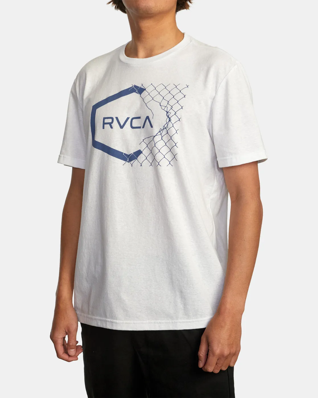 Hex Fence Slub Tee - Off White