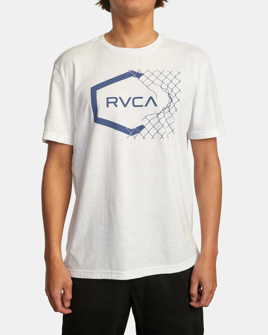 Hex Fence Slub Tee - Off White