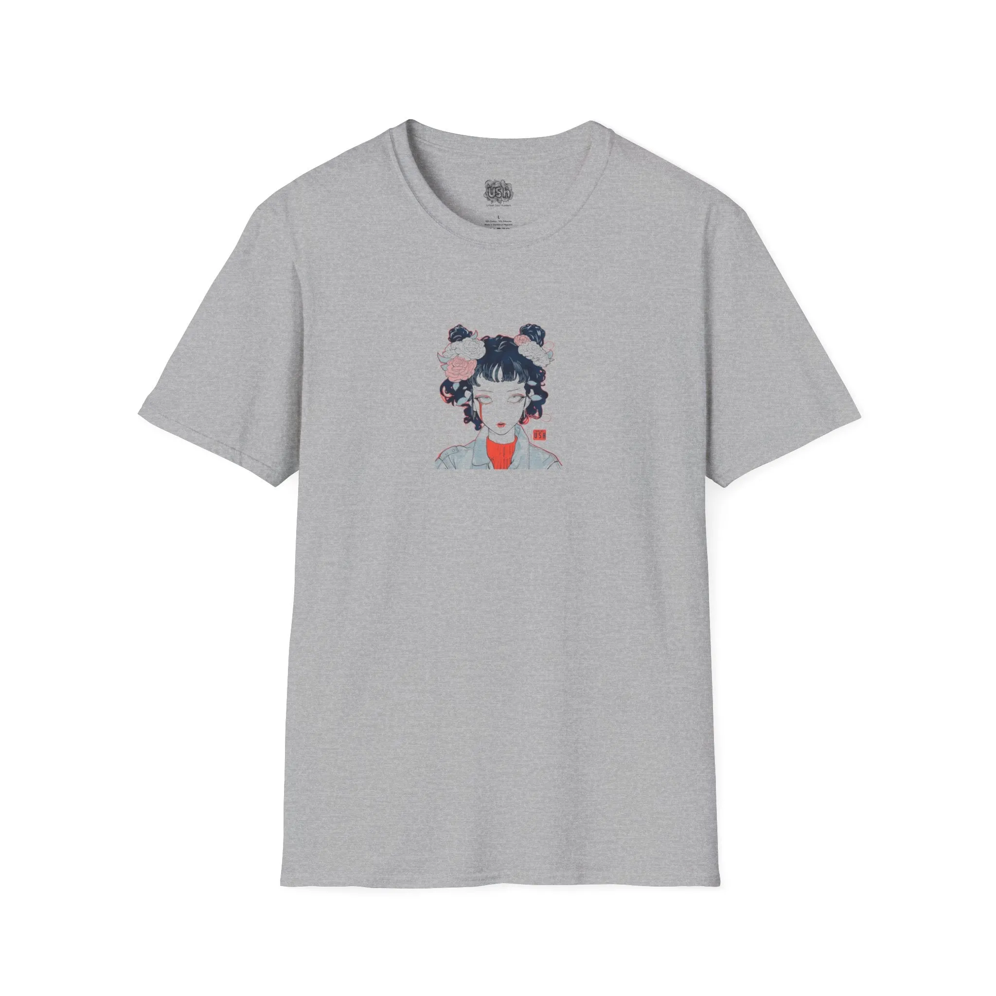 Japanese Pop Art Portrait Emo T-Shirt