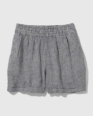 Linen Pull-On Short
