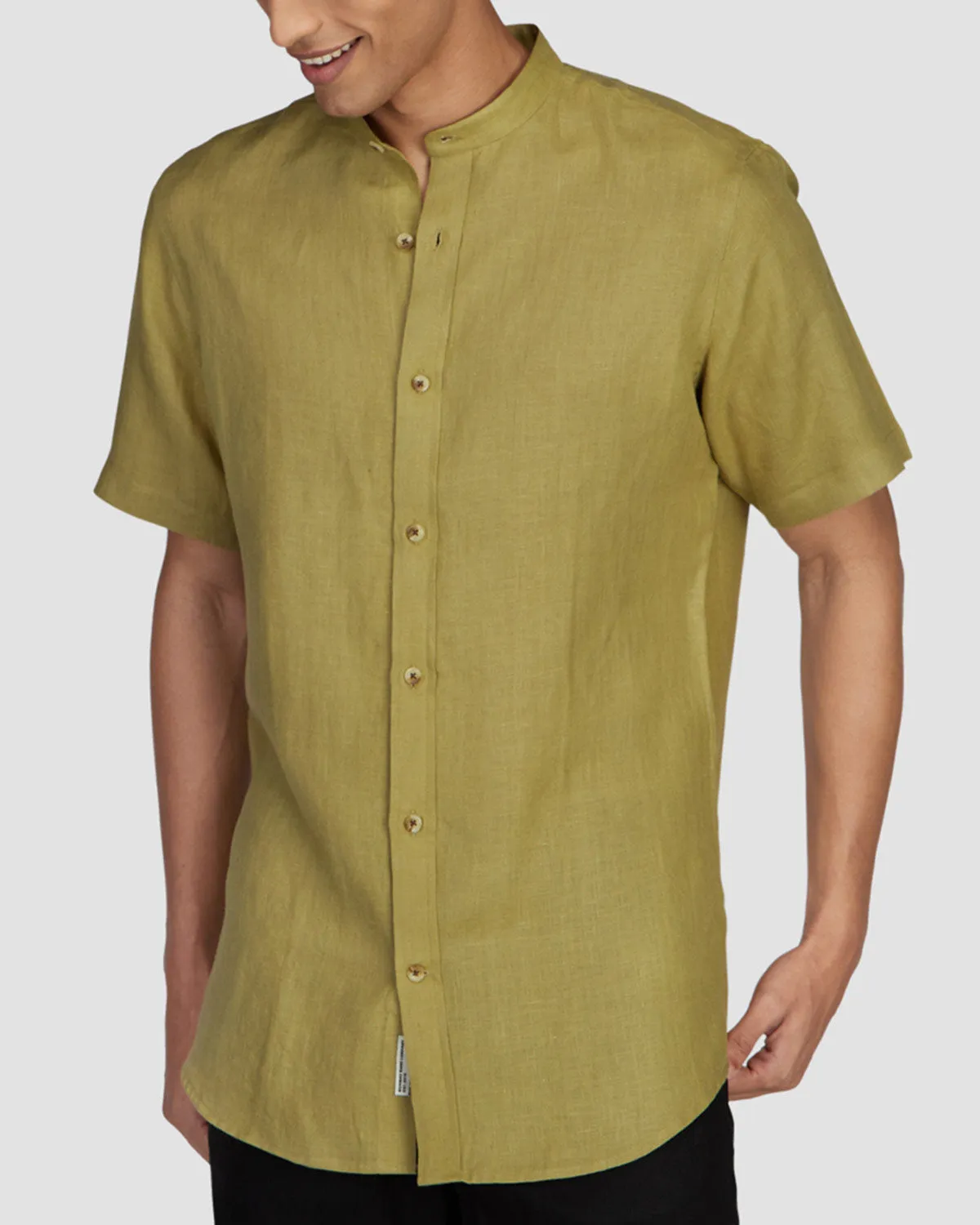 Matcha Linen Shirt