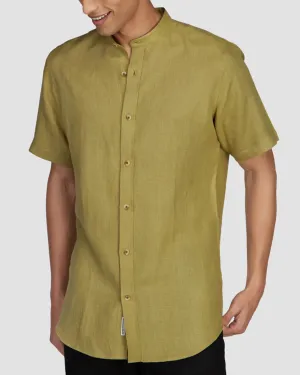 Matcha Linen Shirt