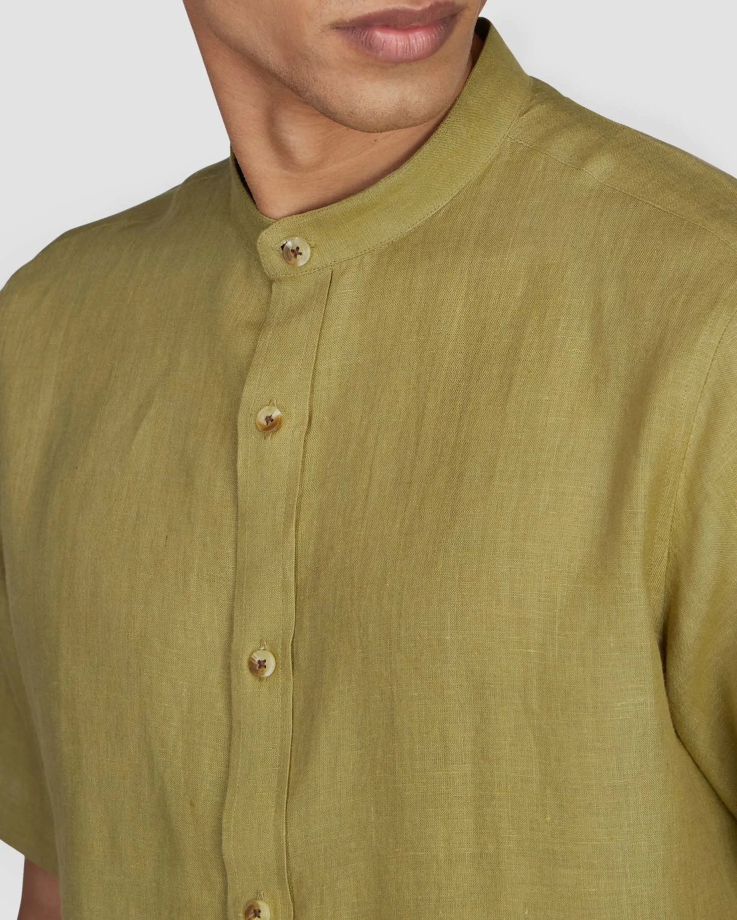 Matcha Linen Shirt