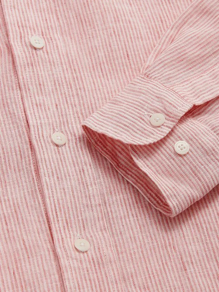 Men's Red Lines Abaco Linen Shirt