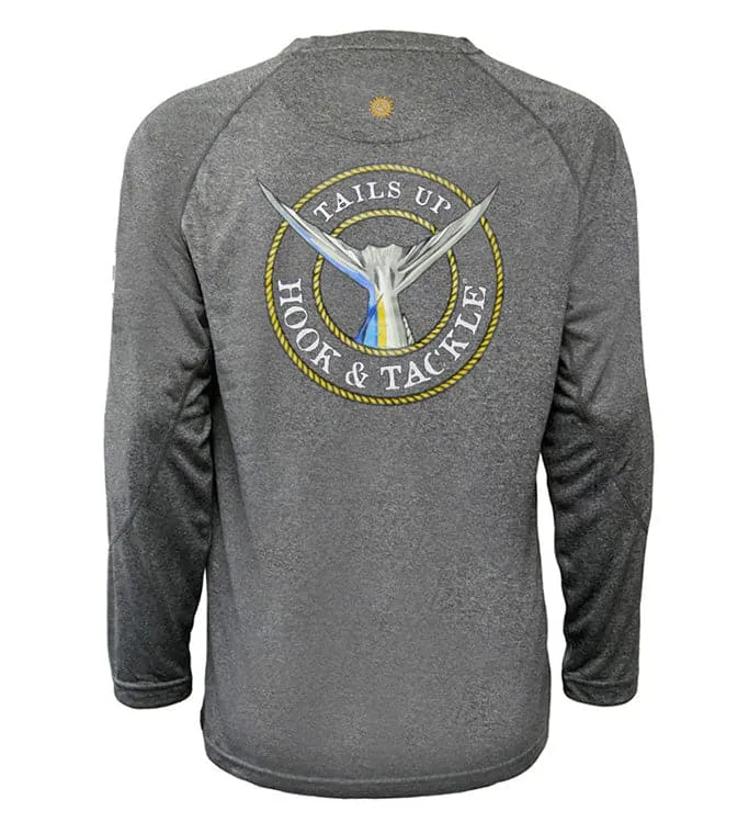 Men's Tails Up L/S UV Fishing Shirt