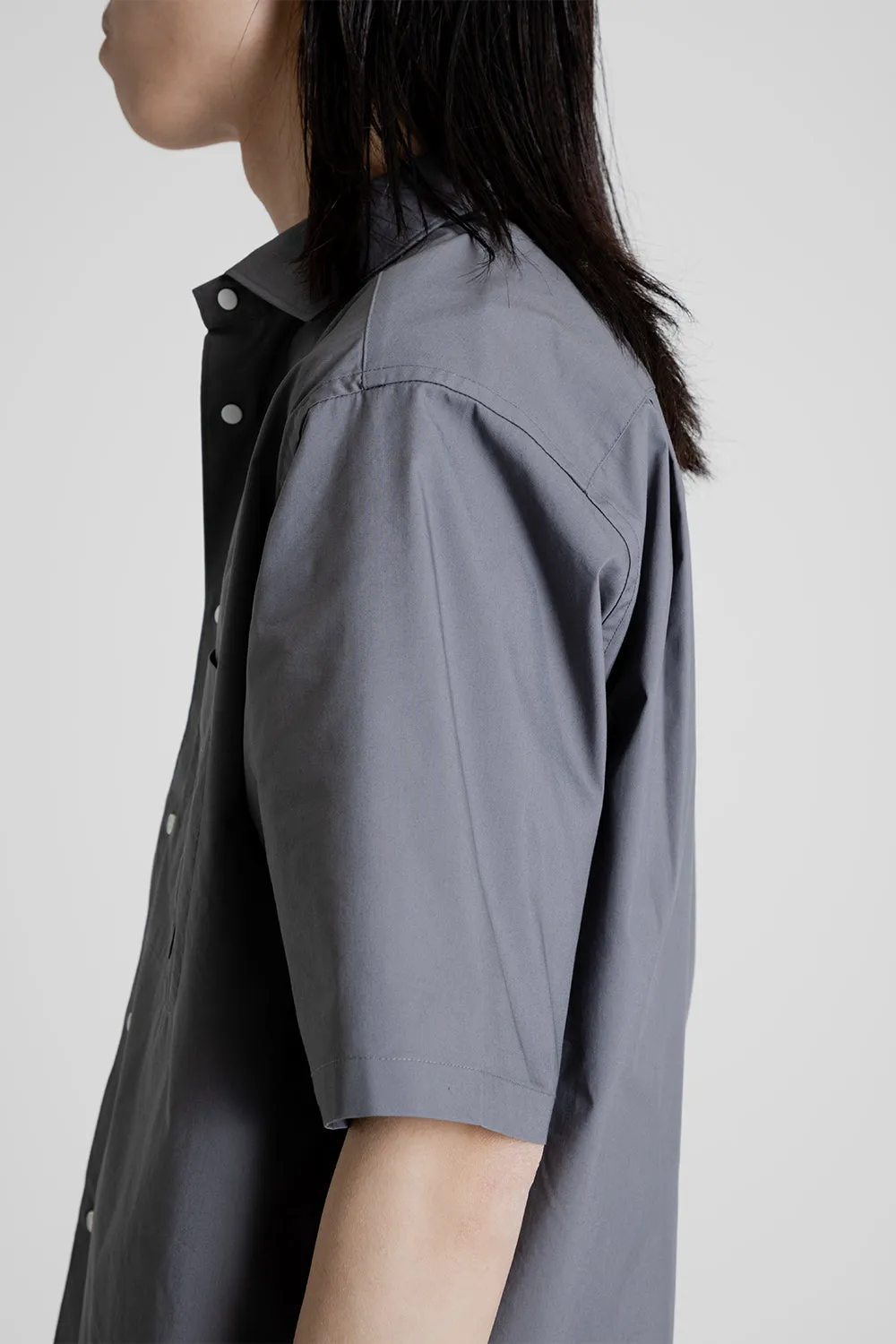 Mobility Comfortable Half Sleeve Shirt - Gray