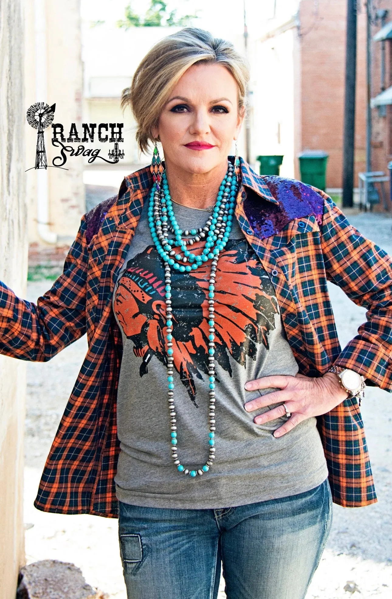 Nocona Chief Graphic