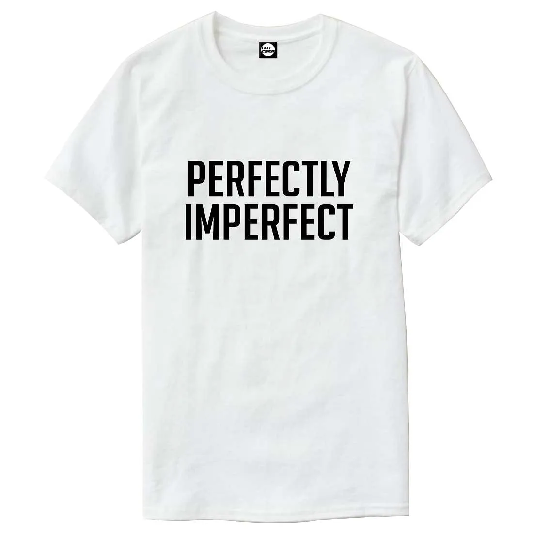 Nutcase Designer Round Neck Men's T-Shirt Wrinkle-Free Poly Cotton Tees - Perfectly