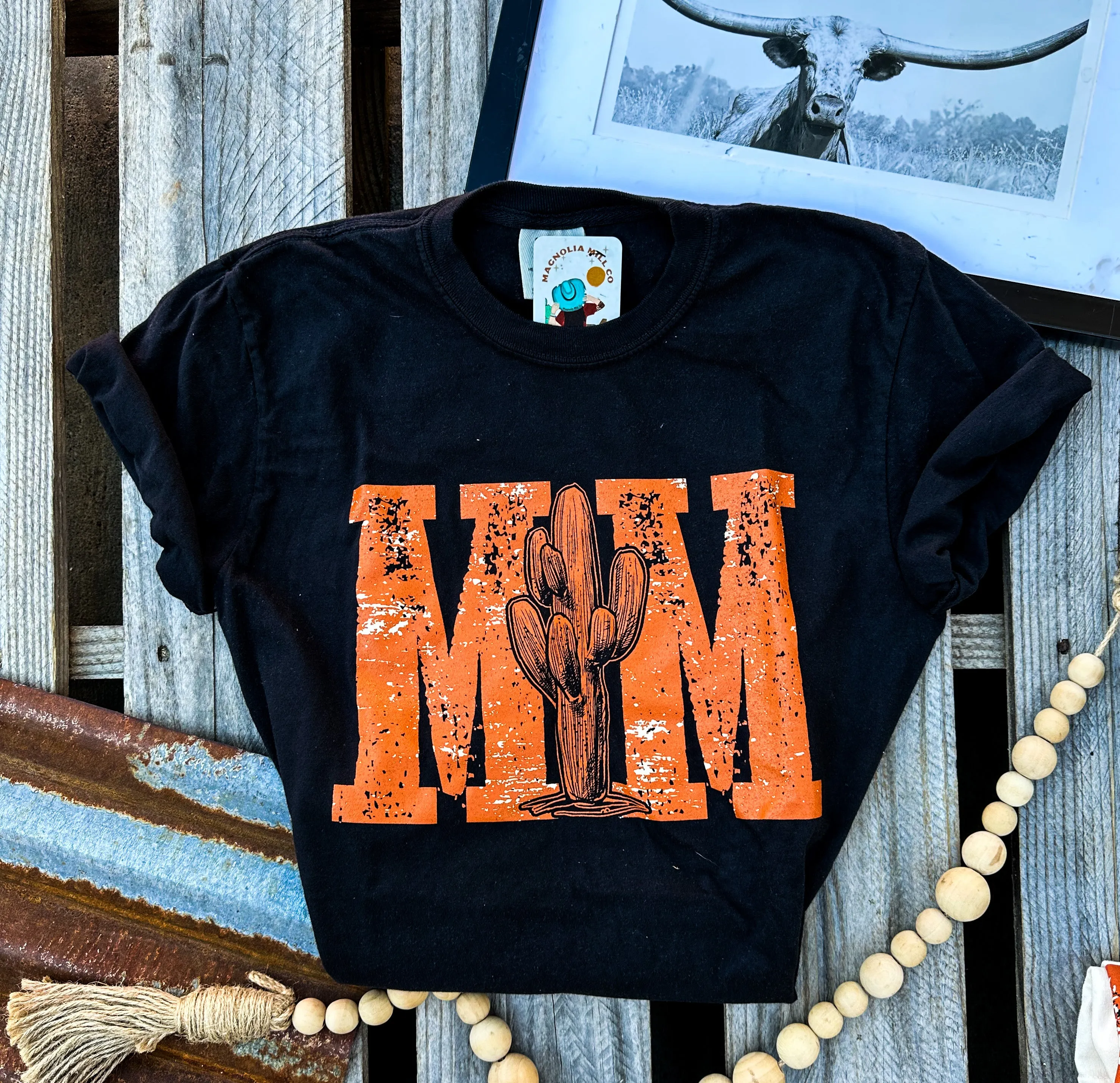 Patina Plate Graphic- Black