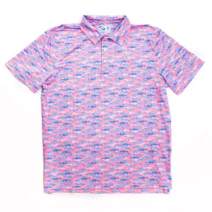 Pink Shark Polo