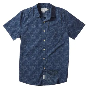 Printed Light Weight Poplin Shirt - Wrought Iron