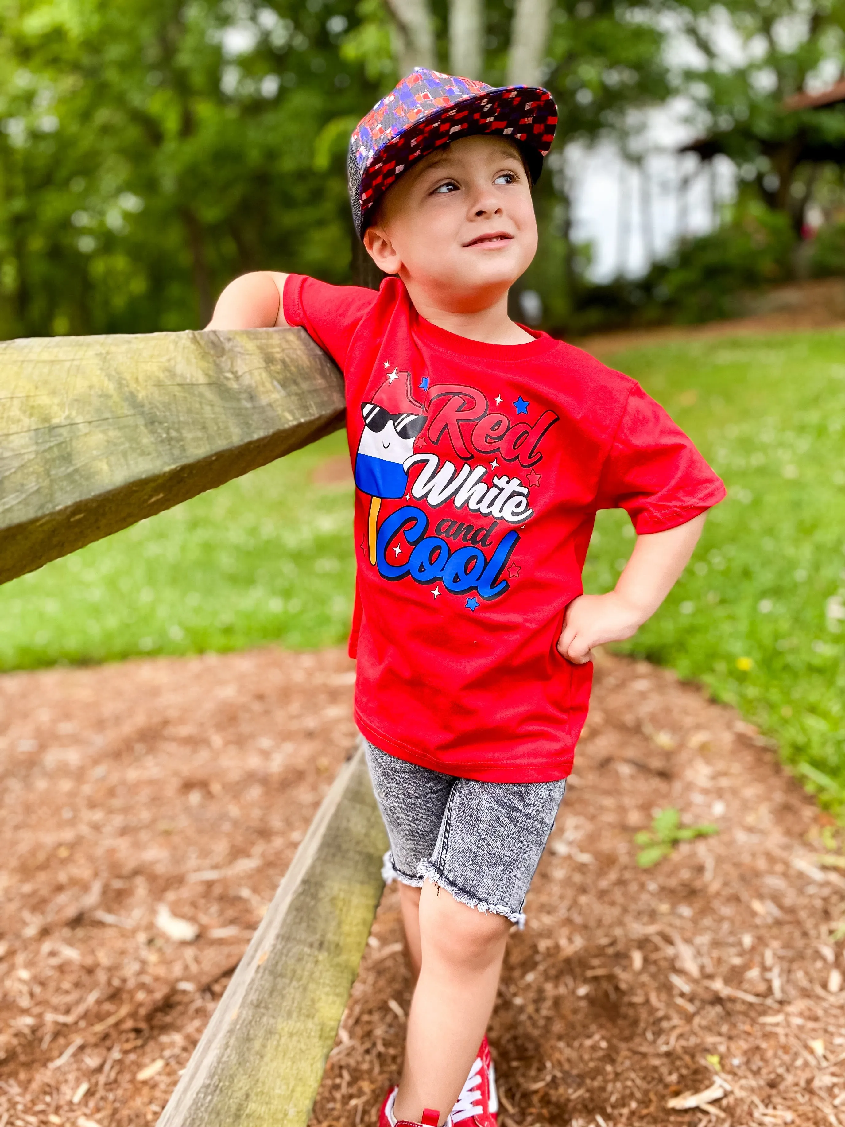 Red White & Cool *Kids and Adults*