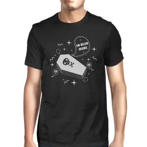 So Dead Inside Coffin Mens Black Shirt