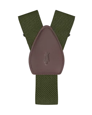Solid Olive Drab Shirttail Garters
