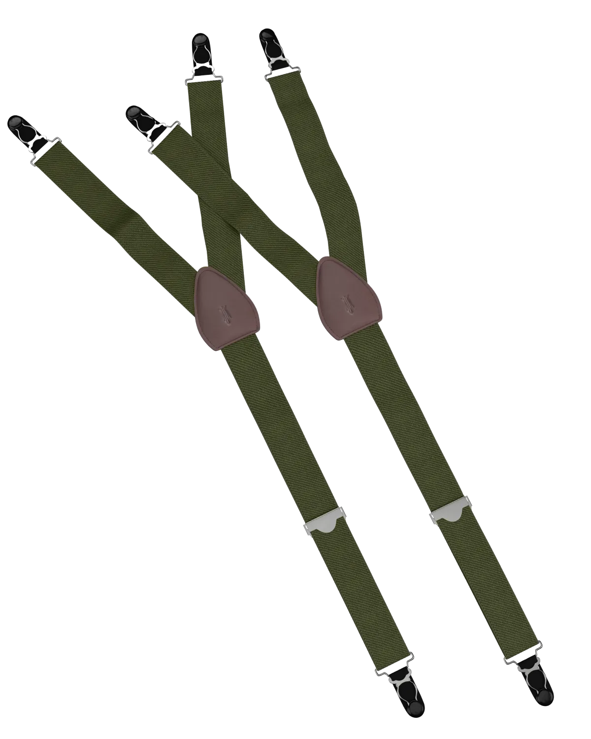 Solid Olive Drab Shirttail Garters