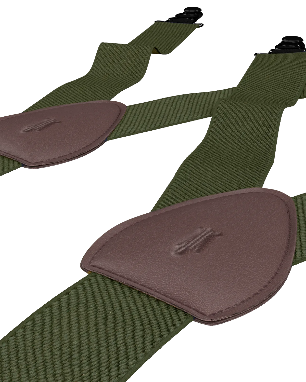 Solid Olive Drab Shirttail Garters