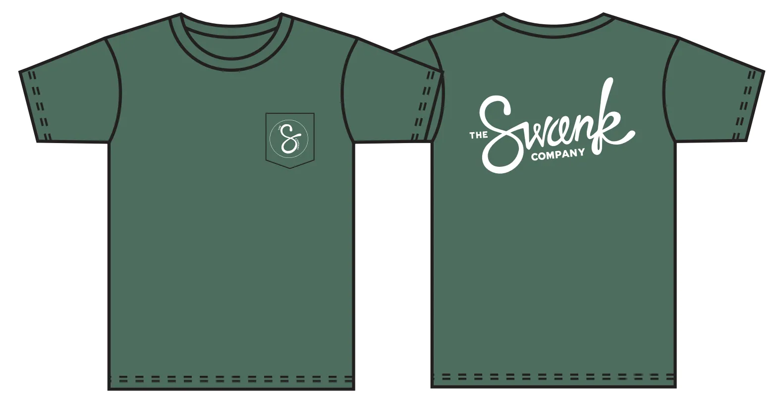 Swank Pocket Tee